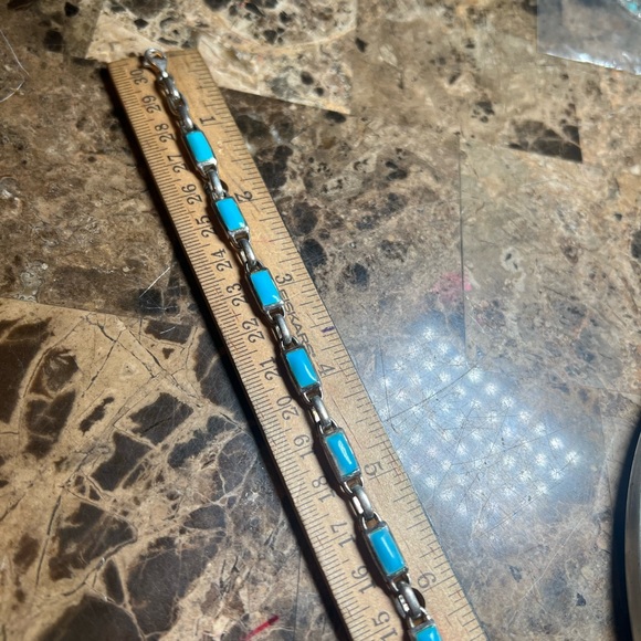 BAR BRACELET 925 STERLING SILVER - Picture 3 of 5